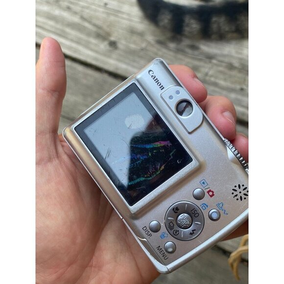 Canon PowerShot A550 Digital Camera UNTESTED 7.1MP 4x Optical Zoom - Picture 6 of 9